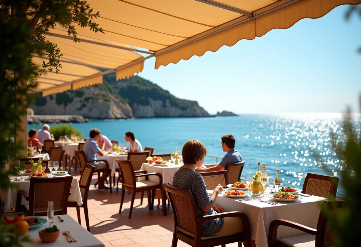 restaurant bord de mer